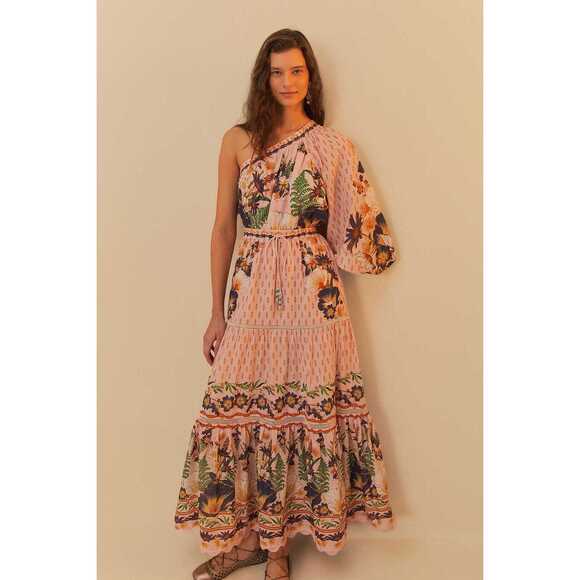 FARM Rio Dresses & Skirts - Farm Rio Pink Dream Garden Maxi Dress